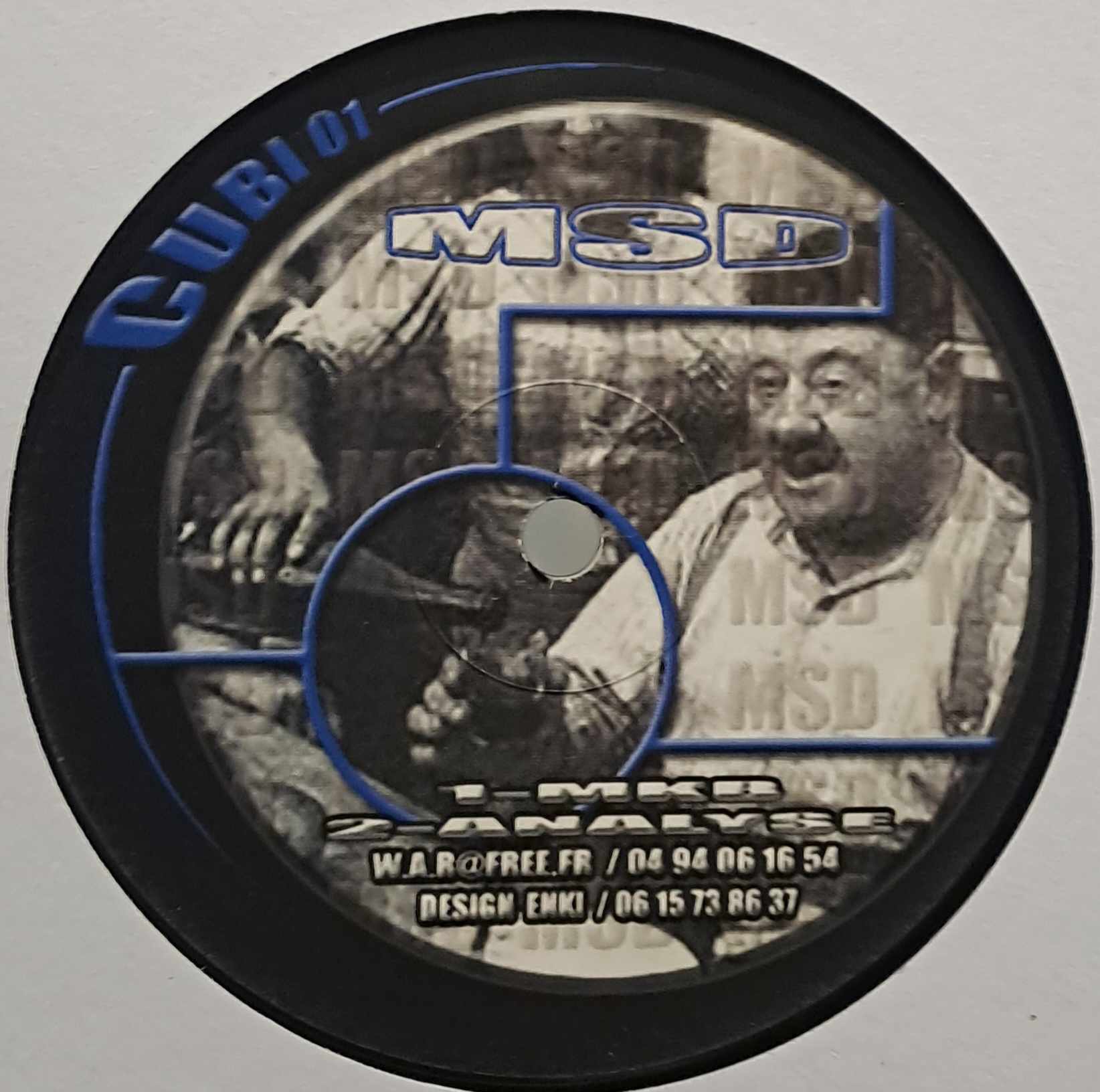 Cubi 01 - vinyle freetekno